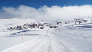 Cade la neve a Campo Staffi. Lavori in corso sulle piste